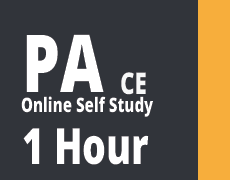 NMLS Approved Course 14722 1 Hour Pennsylvania SAFE PA MLO CE Online Self Study (OSS) Mortgage Continuing Education